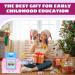 RichGV Educational Toys for Girls Ages 2-6 | Talking Flash Cards & Visual Learning | Perfect Gifts for Young Children - Buy Online on GoSupps.com