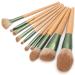 Eyeshadow Brush Soft Fiber Hair Firm Sturdy Safe Eco Friendly Simple Elegant Cosmetic Brush for Home Travel for Dating Party - Buy Online on GoSupps.com