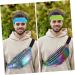 DEARMAMY 10 Sets Headband Skin Care Hair Ties Sweat Suit Washing Face Hairband Sweatbands for Women Yoga Accessories Basketball Accessories Sweat Band Suit for Men Wrist Fitness Sportswear - Buy Online on GoSupps.com