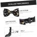 POPETPOP 4 Pcs Pet Cat Pet Collars for Puppies Cat Bow Tie Cat with Bell Summer Trumpet 30X4X1CMx2pcs As Shownx2pcs - Buy Online on GoSupps.com