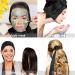 5 Pieces Black Satin Wig Grip Bands for Non Slip Hair Wraps - Perfect for Makeup, Sport, Yoga - Buy Online on GoSupps.com