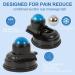 Double Ball Suction Massage Roller | 360 Self-Back Massager for Pain Relief | Trigger Point Muscle Massage Device - Shop Internationally - Buy Online on GoSupps.com