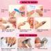 Sethexy Square Short False Toenails Handmade Rhinestone Full Cover Press On Toenails Luxury Crystal Fake Toe Nails Acrylic Artificial Stick On Foot Nails Removable for Women and Girls (8) - Buy Online on GoSupps.com