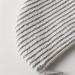 Quick-Drying Bamboo Microfiber Hair Turban Towel Wrap - Gray Striped Superabsorbing Anti-Frizz Shower Cap - Buy Online on GoSupps.com
