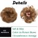 SEGO Curly Bun Hairpiece - Hair Tie Knot Extensions 30g Coffee Brown 27# | Messy Updo Accessories - Buy Online on GoSupps.com