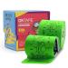 OK TAPE Kinesiology Tape for Kids(5.9 in 32 Strips)  Hypoallergenic  Breathable  Gentle Removal  Suitable for Basketball  Baseball  Rugby and Other Children's Sports  Relieve Muscle Fatigue - Green