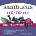 Nature's Way Sambucus NightTime Elderberry Syrup with Melatonin & Herbs - 4 fl. oz. for Restful Sleep - Buy Online on GoSupps.com