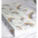 The Gilded Bird Wedge Baby Changing Mat w/Raised Sides Change Pad 69cm x 44cm Extra Thick Wipeable (Rainbow on White) - Buy Online on GoSupps.com