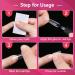 AIMeili 432 Pieces Transparent Fake Nails | 12 Sizes Artificials Acrylic UV Gel Nail Tips - Coffee Color - Perfect for Nail Art & Easy Application - Buy Online on GoSupps.com