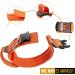 OneTigris Orange Dog Collar with Metal Buckle for Medium Dogs - Durable & Stylish Pet Accessory - Buy Online on GoSupps.com