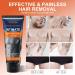 Hair Removal Cream for Men - Painless Depilatory Solution for All Skin Types | 120ml - Buy Online on GoSupps.com