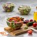 50 Sets - 32 oz. Clear Plastic Salad Bowls with Airtight Lids | 50 Count - Bulk Pack - Buy Online on GoSupps.com