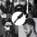 Buy Hrippy Beard Brush - Wild Boar Bristle Hair Brush & Professional Facial Shaving Tool for Men | Mustache-Cleaning Hairdressing Salon Tool - Buy Online on GoSupps.com