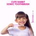 Kids Sonic Electric Toothbrush | Rechargeable Smart Toothbrush for Boys & Girls (Age 3-12) | 30s Reminder, 2 Mins Timer, 6 Modes | Includes 4 Brush Heads & Wall-Mounted Stand | Pink - 8650 - Buy Online on GoSupps.com