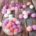 Amaxiu 30Pcs Cat Toy Balls Soft Kitten Pompom Ball Indoor Cats Interactive Ball Toys 3cm/1.18in Queit Cat Ball Cat Pom Pom Balls for Pet Play Pursue Roll Fetch Pink and Purple - Buy Online on GoSupps.com