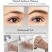 Eyebrow Powder Makeup Kit-3 Colors Eye Brow Tinted Powder Palette Long-Lasting Waterproof Black Brown Series Brow Powder Fill & Sculpt Full Eyebrows for Women With Mirror 2 Brow Tool -Set 01 - Buy Online on GoSupps.com