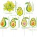 Mulukaya 21Pcs Let's Avocado Cupcake Toppers Fruit Treat Cake Picks for Avocado Themed Wedding Birthday Party Decorations - Buy Online on GoSupps.com