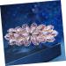 minkissy Rhinestone Spring Hair Accessories Wedding Rhinestone Hair Clip Bridal Flower Barrette Bridal Floral Flower Decorations Hairpins for Girls Bridesmaid Alloy Hair up - Buy Online on GoSupps.com