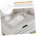 FRCOLOR 12 Pcs Eye Shadow Storage Box Cleaning for Household Use Acrylic Organizer Cosmetic Rack - Buy Online on GoSupps.com