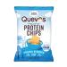 Quevos Protein Chips - The Original Low Carb Protein Chips made with Egg Whites Crunchy Flavorful Protein & High Fiber Snacks Keto Friendly Diabetic & Atkins Friendly Gluten Free Low Carb Chips - Original 1 Oz (Pack of 12) Original Seasoned 1 Ounce (Pack 