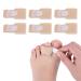 6 Pcs Hammer Toe Straightener Hammer Toe Splints Crooked Toes & Overlapping Toes Protecting Curved Toes and Hammertoes Overlapping Toe Protector Toe Cushioned Bandages for Correcting Hammer Toes