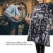Waterproof Breathable Hairdressing Apron | Stylish Hair Salon Shawl Apron | 120x145cm Printed Hair Cutting Apron for Professionals - Buy Online on GoSupps.com