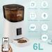 Video Automatic Pet Feeder with HD Camera  Food Dispenser for Cats and Dogs WiFi Smart Feeder with Camera 6L 2-Way Audio  Mobile Phone Control  Timed Feeder  Desiccant Bag Up to 8 Meals per Day White - Buy Online on GoSupps.com