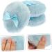 Didiseaon 6 Pi ces houppette pour b b bouff e de visage maquillage blanc poudre compacte houppette compacte houppette apr s le bain pour b b Corps n ud Bouff e s che de ruban - Buy Online on GoSupps.com