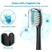 8-Pack Replacement Toothbrush Heads for Philips Sonicare HX6015/03 HX6053/64 - Compatible with 3rd Gen (2023 Release) - Black - Buy Online on GoSupps.com