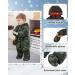 Winter Snowsuit for Girls Boys 6-9 Months | Warm Fleece with Gloves and Footies | Baby Winter Suit Jumpsuit Hooded Outwear - Buy Online on GoSupps.com