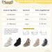 Sonsage Infant Baby Snow Boots | Anti-Skid Ankle Booties for Newborns | Winter Warm Crib Shoes 6-12 Months | Black - Buy Online on GoSupps.com