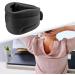 Predolo Cervicorrect Neck Support Foam Pillow - Soft Sponge Neck Brace for Airplanes Black | International Shipping Available - Buy Online on GoSupps.com