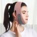 Verdant Touch V Shaped Slimming Face Belt V Line Lifting Strap Facial Slimming Strap V Shaped Face Lifting Belt Bandage Breathable Soft Pink M Size - Buy Online on GoSupps.com