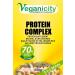 Veganicity Protein Complex Powder 250g - 70% Vegan Protein Blend, Natural & Unflavoured | Recyclable Pouch - Buy Online on GoSupps.com