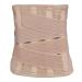 XWSM waist support belts Professional lumbar spine support postoperative recovery Fixing belt back support belly belt belly belt men and women pain relief (color: beige size: XL/X-Large) XL/X-Large beige