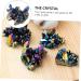 SEWACC 6 pcs Colorful Crystal Clusters fish tank stones Sparkling crystal natural stones ornament halo gem Colorfulx3pcs 3X3CMx3pcs - Buy Online on GoSupps.com
