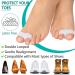 Sumiwish 16 PCs Gel Bunion Correctors & Toe Separators - Relieve Bunions Overlapping Toes & Foot Pain - Buy Online on GoSupps.com