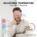 Graphene Heated Eye Mask - Cordless Warm Compress for Dry Eyes & Dark Circles Washable Eye Heating Pad for MGD & Blepharitis - Ideal for Sleep & Travel - Pink - Buy Online on GoSupps.com