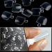 AddFavor 240pcs Clear Short Square Toe Nail Tips - Full Cover Soft Gel X Toenail Tips for Salon & Home Pedicure - Buy Online on GoSupps.com