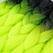 Ombre Jumbo Braiding Hair Fluorescent Green Extension 24 Inch Braiding Hair Extension for Women High Temperature Jumbo Braids for Twist Crochet Braiding Hair(B13) - Buy Online on GoSupps.com