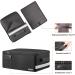 Fireproof Photo Storage Box with Lock - 16 Multi-Colored Cases - Collapsible Organizer for Pictures, Albums, Stickers, Stamps, Cards - 14 x 10.4 x 5.5 - Buy Online on GoSupps.com