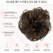 Vlasy Messy Bun Hair Piece 35g 10# | Curly Wavy Scrunchies Extensions for Women | Synthetic Chignons Updo Accessory - Buy Online on GoSupps.com