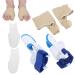 Bunion Splint Set - Hallux Valgus Corrector & Toe Separator for Foot Care | 6pcs Bunion Protector Cushions for Orthopedic Pain Relief - Buy Online on GoSupps.com