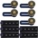 Button Extender for Trousers 10pcs Adjustable Waist Extender Trouser Waist Extenders Waistband Extender for Mens & Women Trousers Use for Pants Shorts Jeans Skirts and Pregnant Trousers