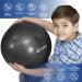 Balance Ball Chairs for Kids: LakiKid Flexible Seating Classroom Furniture- Stability Ball Chairs with Legs  Exercise Ball Chair  Yoga Ball Chair  Ideal Alternative Seating for Students (18"/45 cm) Kids (45cm) Black - Buy Online on GoSupps.com