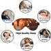 Fall Pumpkin Print Ultra-Soft Eye Mask - Light-Blocking for Comfortable Restful Sleep | International Shipping Available - Buy Online on GoSupps.com
