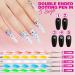 Water Transfer Nail Art Stickers with Nail Art Brushes Set FANDAMEI 54 Sheets Nail Decals Stickers Nail Design Brush Nail Dotting Tool Nail Striping Tape Nail Gems & Rhinestones Nail Art Foil Pink - Buy Online on GoSupps.com