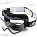 Juli Ski Goggles - Black Frame with Clear Lens (VLT 83%) for Men and Women - Ideal for Snowboarding, Skiing, Snowmobiling, and Skating - Adults - Buy Online on GoSupps.com