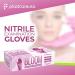 100 Pink Nitrile Exam Gloves 3.5 Mil - Latex & Powder Free, Small, Disposable Non-Sterile Protective Gloves by PlastCare - Buy Online on GoSupps.com