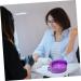 PartyKindom 1 Pi ce Tremper la base de main trempage dissolvant d'ongle clou bol de soin manucure bol de soin des ongles tremper le bol ongles plaque de manucure bol de manucure Violet mauve - Buy Online on GoSupps.com